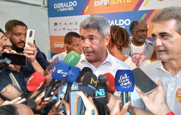  Ao oficializar Geraldo Jr. como pré-candidato a prefeito, Jerônimo Rodrigues afirma que “ele está pronto para governar Salvador” 