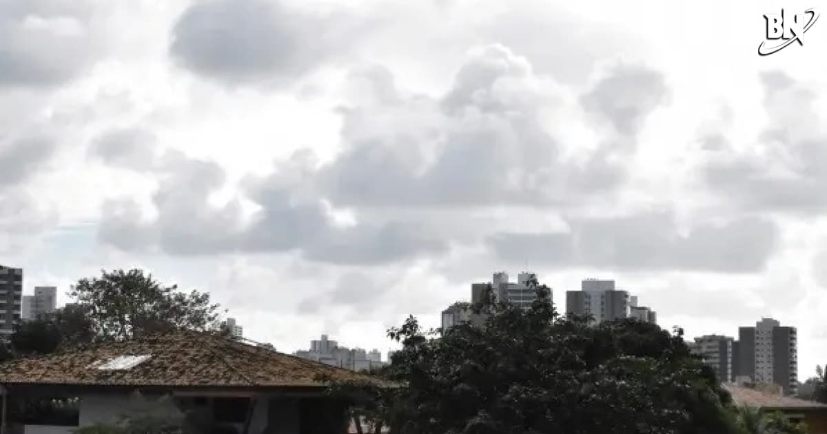 Céu nublado em Salvador