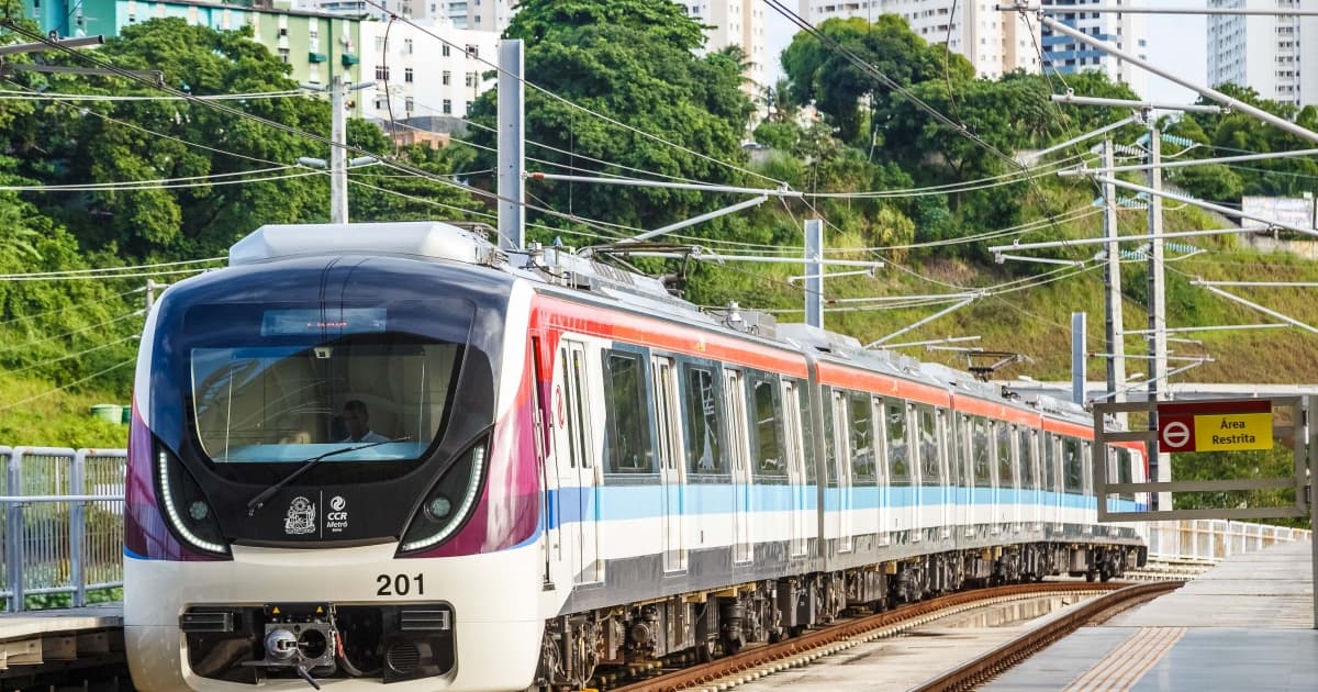 Circulação de trens nas estações Pirajá, Campinas e Águas Claras será suspensa neste domingo