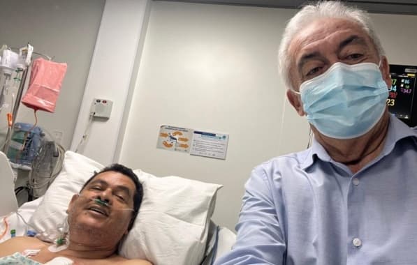 Após passar por cirurgia, deputado Ricardo Rodrigues recebe visita de Otto Alencar em hospital
