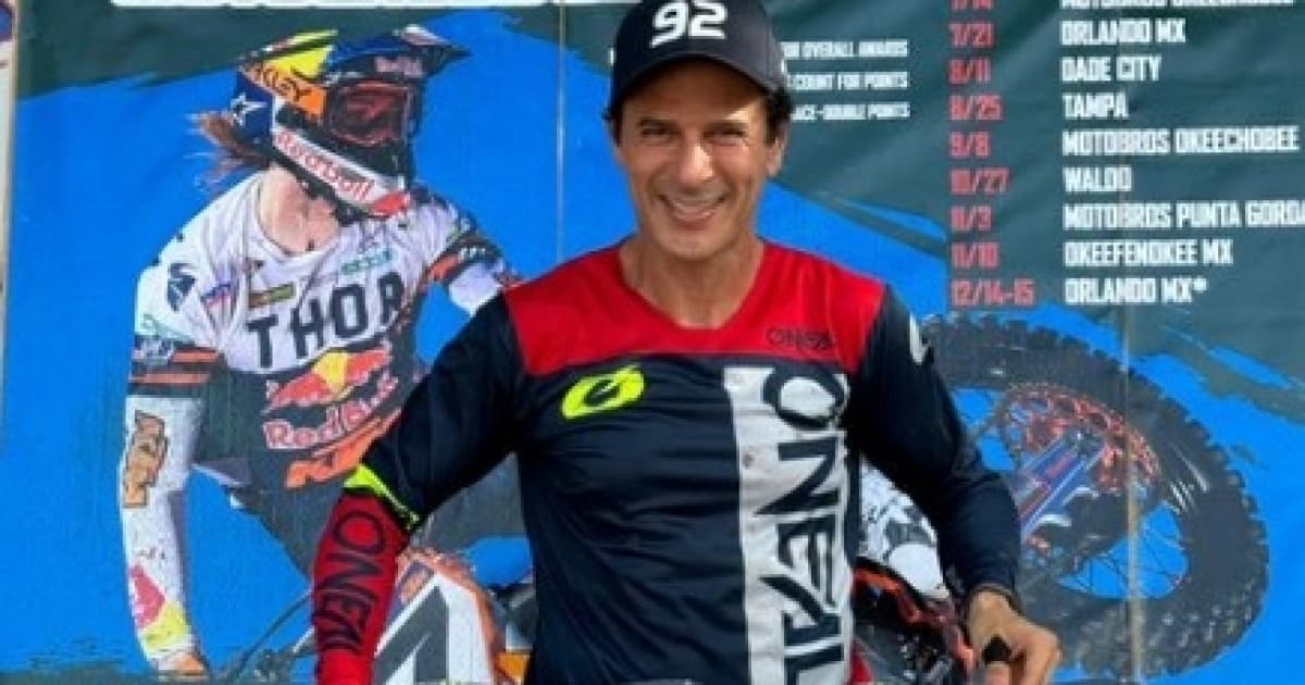 Piloto de motocross, deputado paulista sofre acidente durante treino em Interlagos