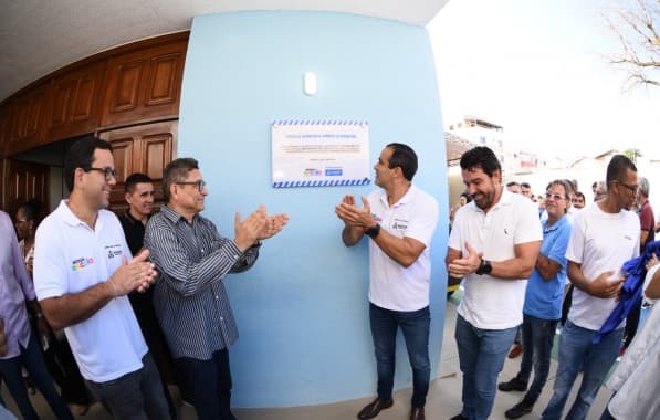 Prefeitura inaugura reforma e ampliação de escola municipal que atende 120 crianças em tempo integral