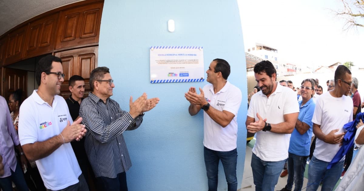 Prefeitura inaugura reforma e ampliação de escola municipal que atende 120 crianças em tempo integral