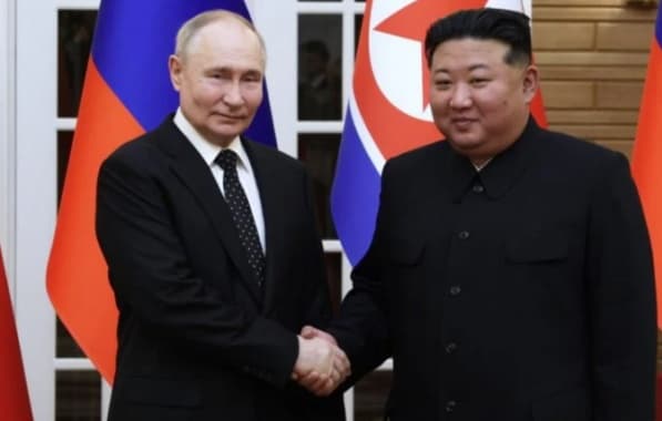 Putin e Kim Jong Un assinam pacto de defesa mútua entre Rússia e Coreia do Norte