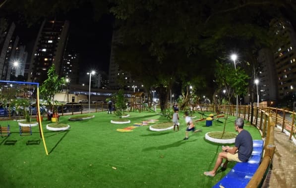 Prefeitura entrega rua e praça no Aquarius totalmente requalificadas com áreas para lazer e prática esportiva