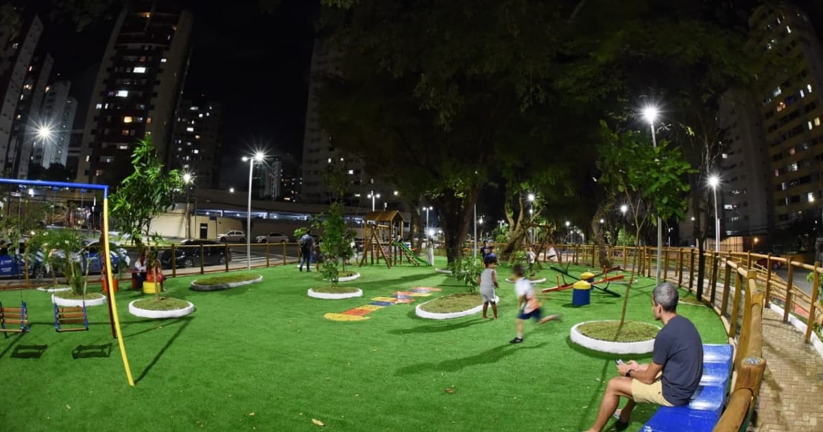 Prefeitura entrega rua e praça no Aquarius totalmente requalificadas com áreas para lazer e prática esportiva