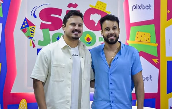 Clayton e Romário celebram participação no São João da Bahia e revelam feat com Nattan