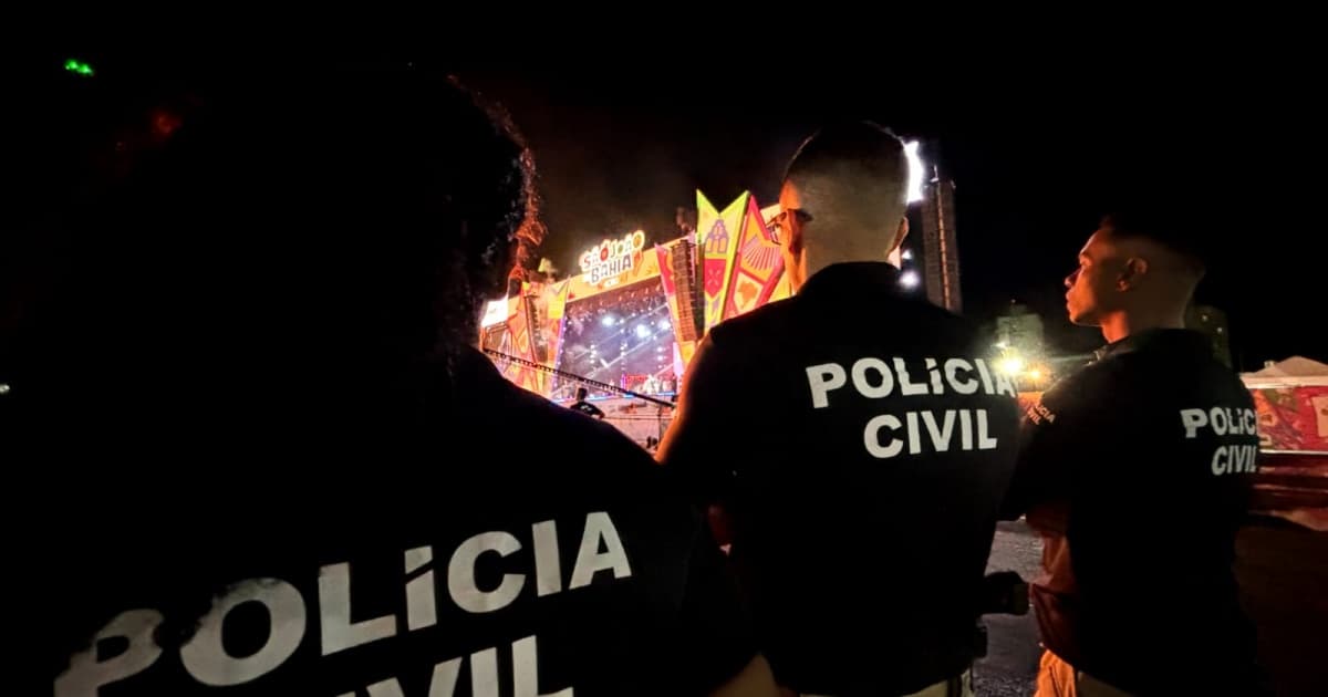 Polícia Civil no São João da Bahia no Parque de Exposições de Salvador