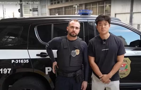 YouTuber americano participa de perseguição da Polícia Militar em SP