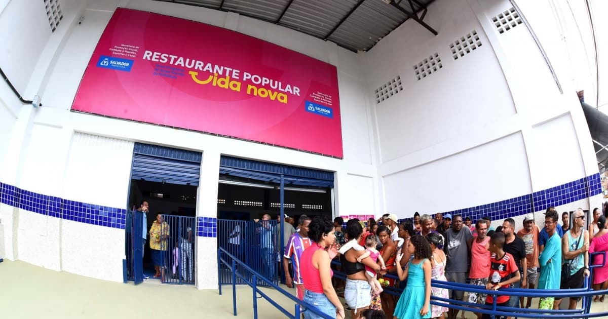 Prefeitura inaugura restaurante popular em São Cristóvão e passa a distribuir 3,2 mil refeições gratuitas diariamente