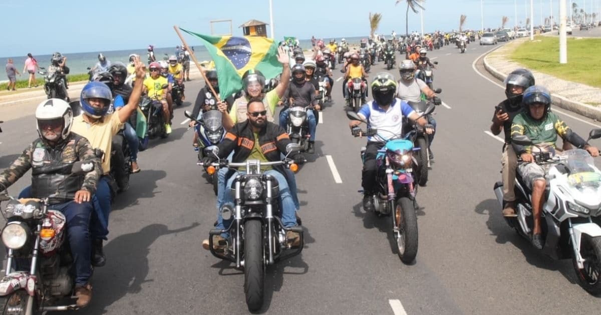 Leandro de Jesus diz que motociata serviu para indicar que há “patriotas” apoiadores de Bolsonaro na BA