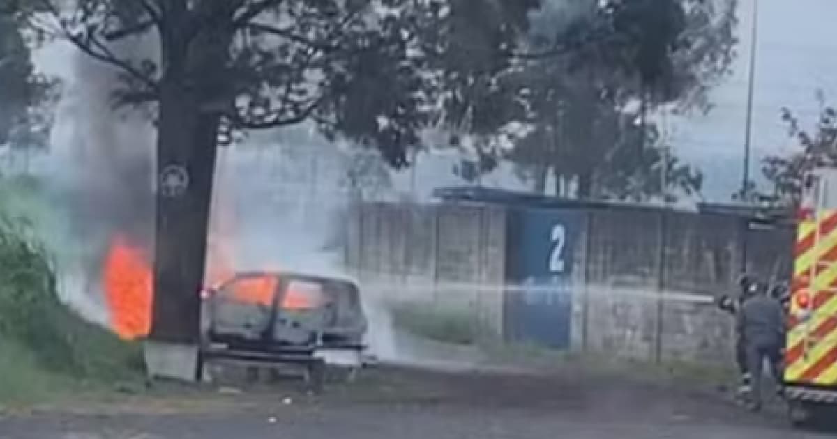 Motorista de app é preso no interior de SP suspeito de incendiar um carro com sua amante dentro