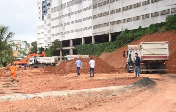 Ligação viária entre Vila Laura, Rótula do Abacaxi e Bonocô alcança 65% de obras concluídas