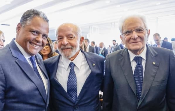 Em Brasília, Antonio Brito participa da recepção de Lula ao presidente da Itália