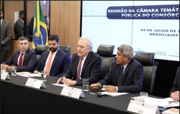 Em Brasília, Jerônimo participa de debate sobre segurança pública com o Consórcio Nordeste