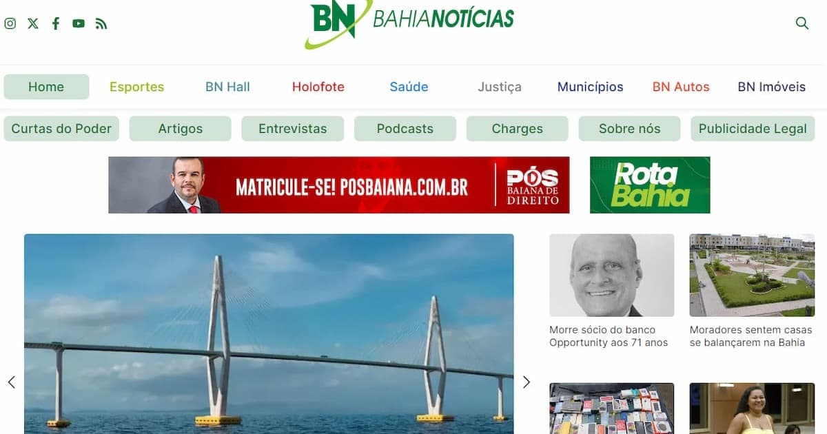 Bahia Notícias lidera audiência mobile na região Nordeste; veja números