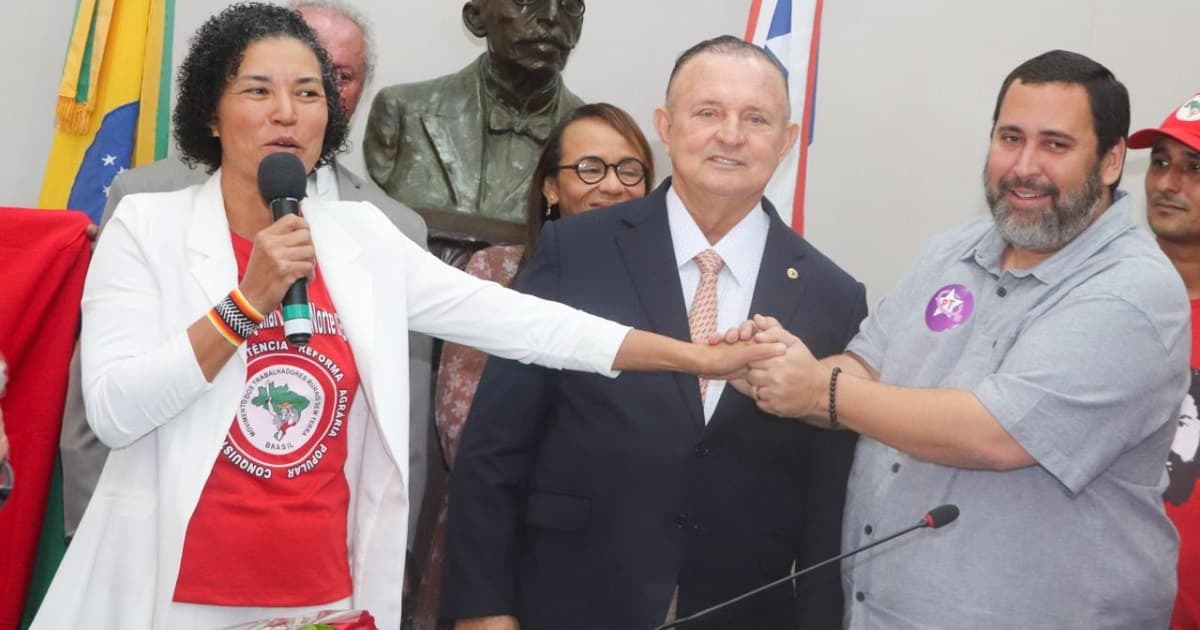 Secretária Nacional de Movimentos Populares do PT, Lucinha Barbosa é empossada como deputada estadual na Alba