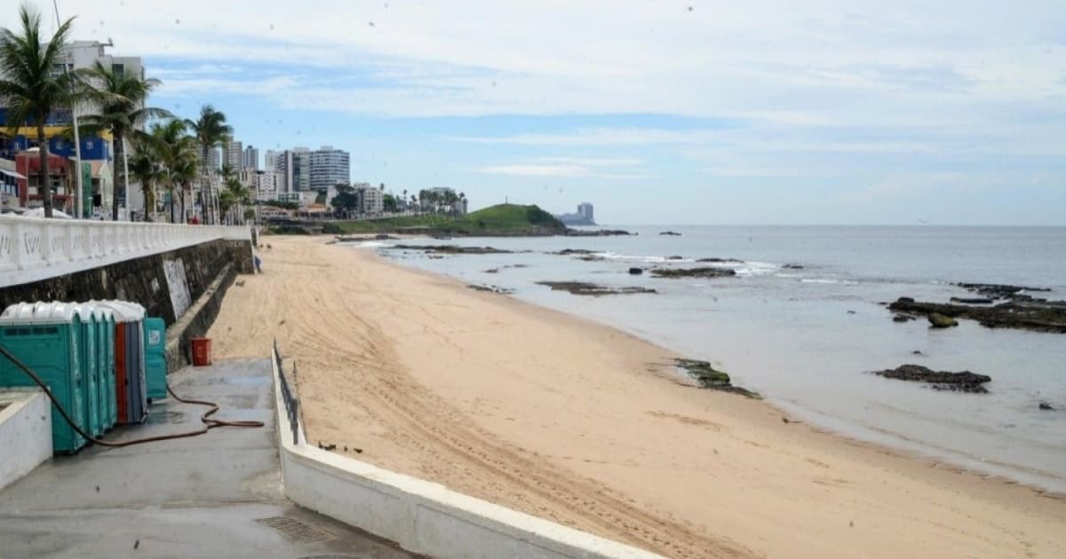 Capital baiana possui 18 praias impróprias para banho neste final de semana; confira lista