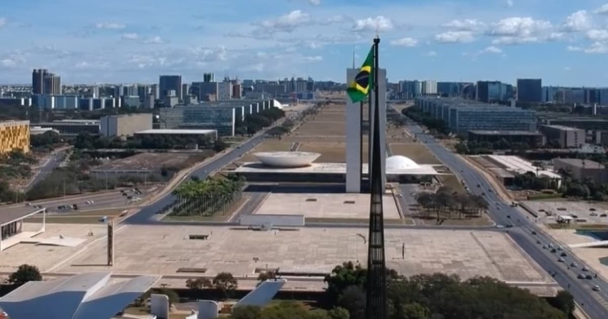 Praça dos Três Poderes em Brasília