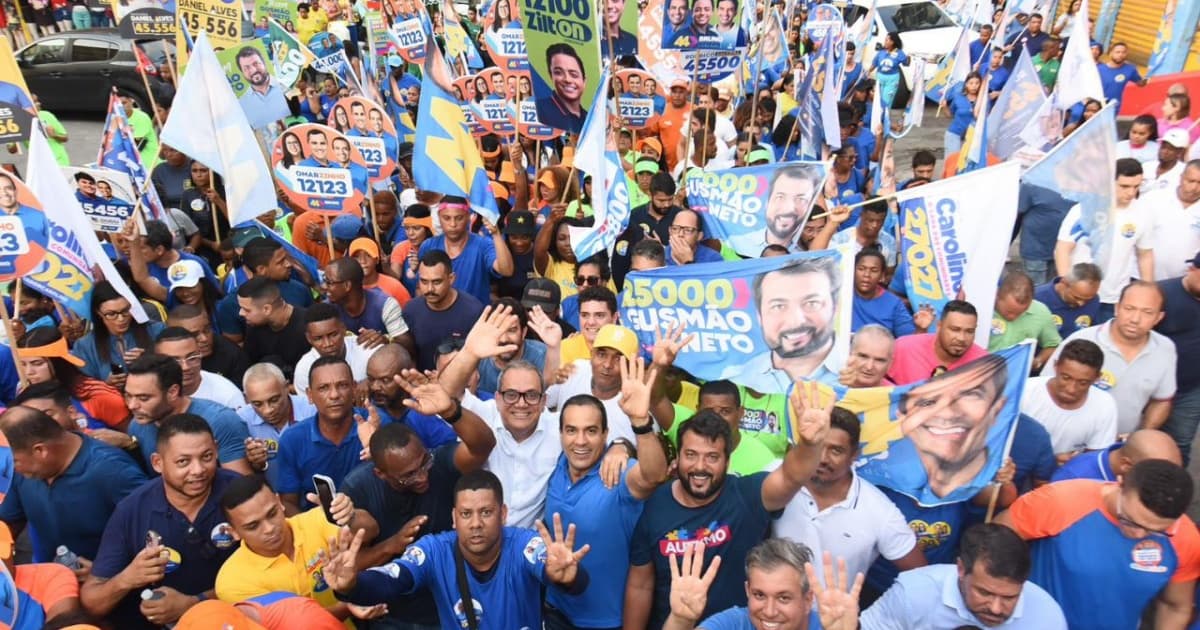 ”Salvador vai avançar ainda mais, não vai voltar ao passado”, afirma Bruno Reis em caminhada na Boca do Rio 