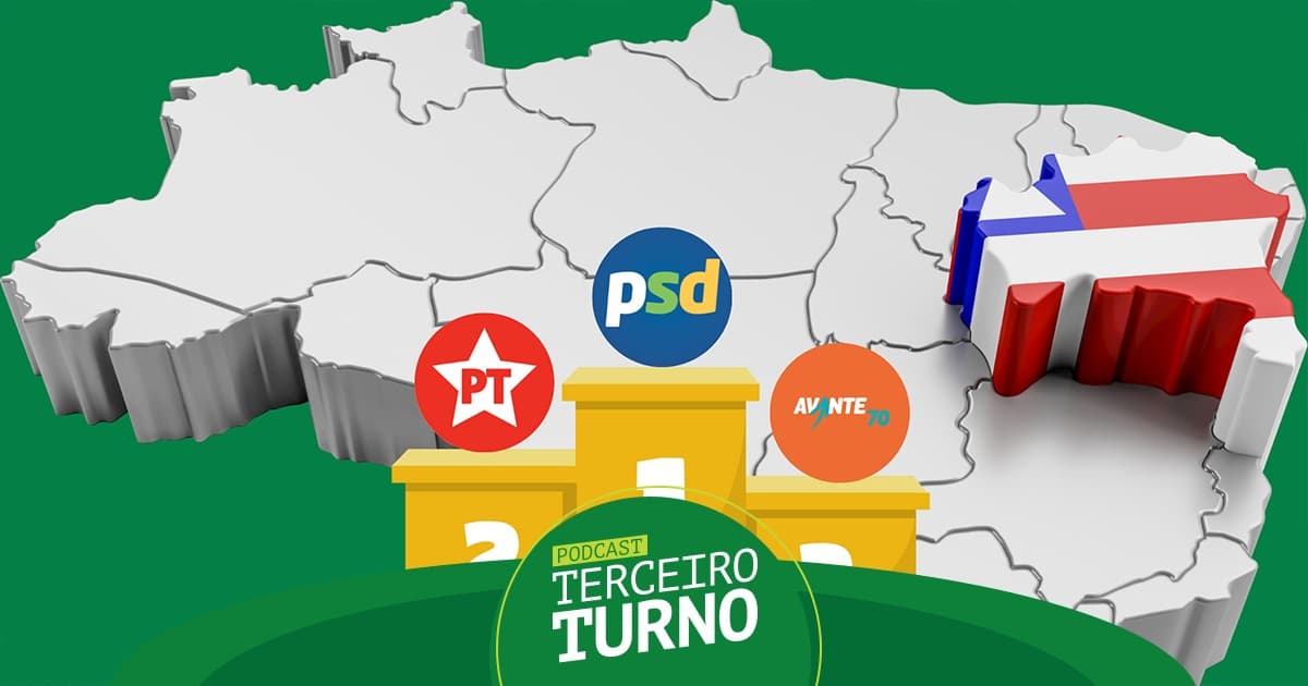 Terceiro Turno: Número de candidaturas na BA consolida força do PSD, evidencia declínio do PP e projeta novas forças políticas