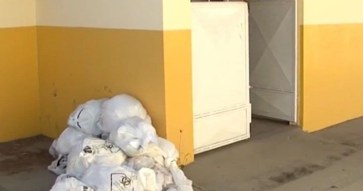Postos de saúde de Ilhéus acumulam lixo hospitalar por falta de coleta