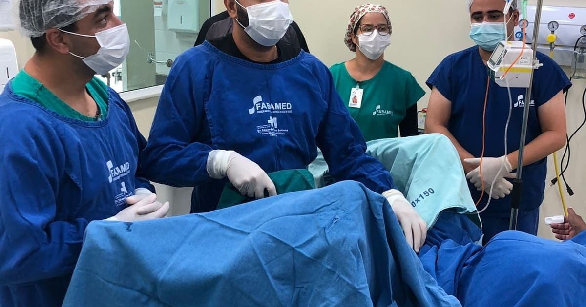 Hospital Regional da Chapada realiza primeira cirurgia urológica por vídeo