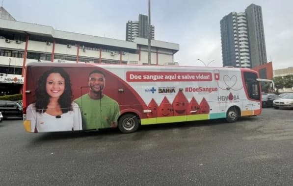 Hemoba: Unidades móveis encerram Junho Vermelho com atendimento na Região Metropolitana de Salvador