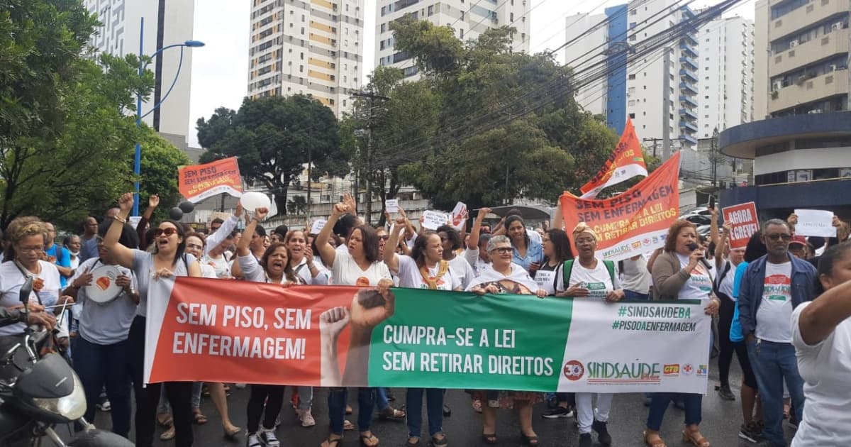 STF forma maioria para intervenção sindical no piso nacional de enfermagem