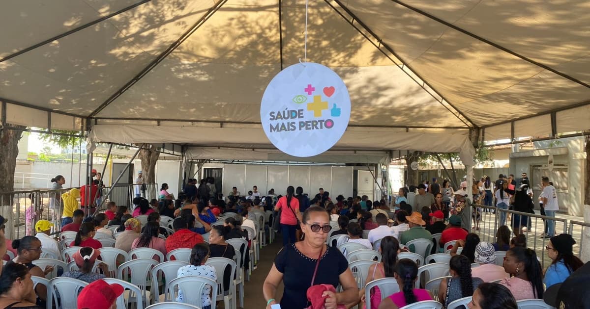 Feira Saúde Mais Perto leva atendimentos a Cipó