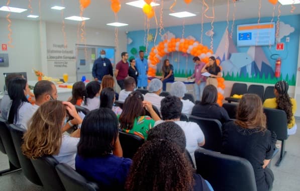 Hospital Materno-Infantil realiza ações e palestras em prol do Setembro Laranja 