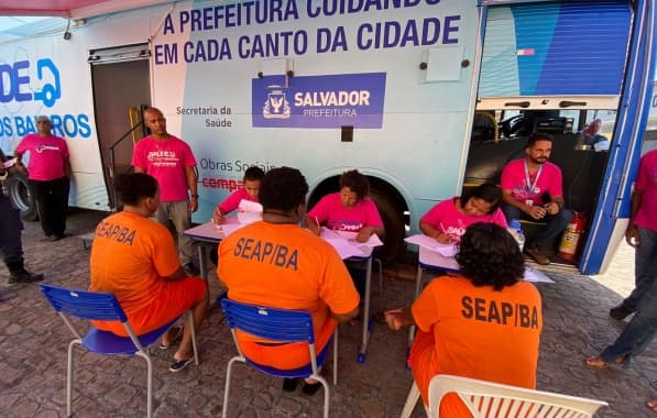 Saúde realiza atendimentos e serviços em Conjunto Penal Feminino da Mata Escura