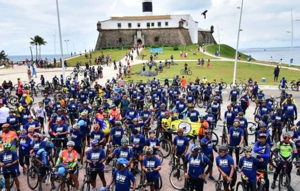 Pedal do Bem é realizado em prol da campanha Novembro Azul 