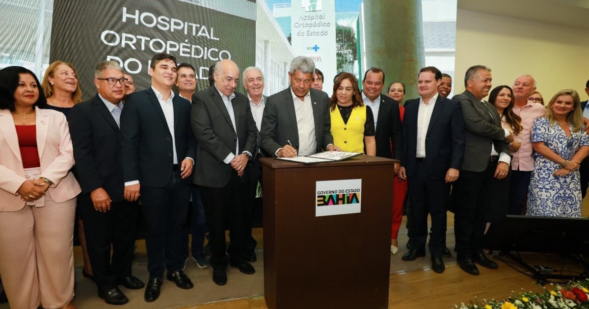 Governo assina contrato com Sociedade Albert Einstein para gestão de Hospital Ortopédico da Bahia