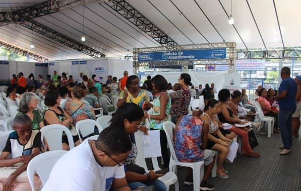 Programa Saúde nos Bairros oferece serviços e atendimentos na Lagoa da Paixão, em Salvador 