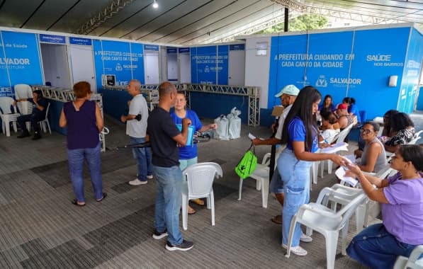 Saúde nos Bairros oferece serviços no Vale dos Barris, em Salvador
