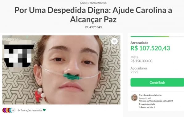 Brasileira arrecada mais de R$ 100 mil com vaquinha online para fazer eutanásia na Suíça