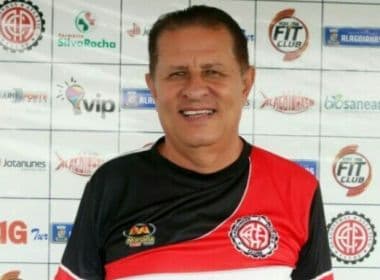 Arnaldo Lira rechaça vantagem do Atlético de Alagoinhas: ‘Tentar fazer logo um gol’