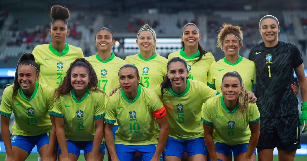 Salvador receberá amistoso da Seleção Brasileira Feminina antes dos Jogos Olímpicos de Paris