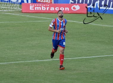 Após quatro temporadas, Bahia anuncia saída do atacante Gilberto