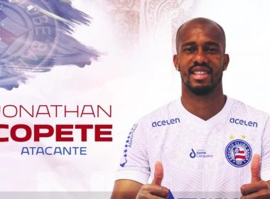 Bahia anuncia oficialmente a contratação de Jonathan Copete