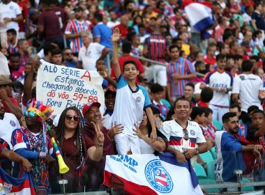 Mais de 35 mil ingressos garantidos para o jogo entre Bahia e Guarani