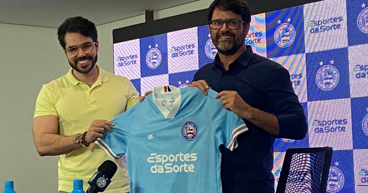 Bahia anuncia oficialmente a Esportes da Sorte como novo patrocínio master;  veja vídeo - Notícias - Galáticos Online