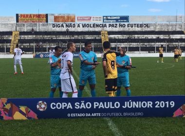 Vitória bate Novorizontino e segue vivo na Copa São Paulo de Futebol Júnior