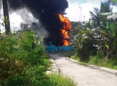 Candeias: Explosão em empresa causa incêndio e deixa funcionários feridos
