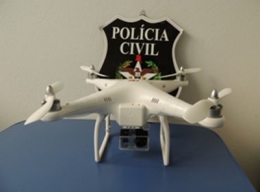 PolÃ­cia Civil da Bahia estuda uso de drones pela corporaÃ§Ã£o
