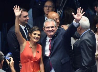 'O Brasil deve muito à você Collor', diz Coronel em apresentação de candidatura no Senado