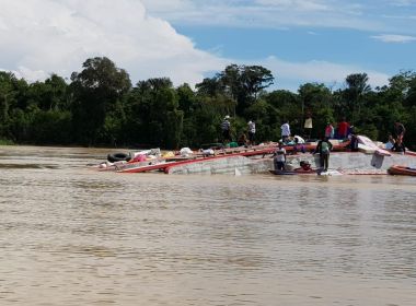Embarcação naufraga no Amazonas; seis pessoas estão desaparecidas
