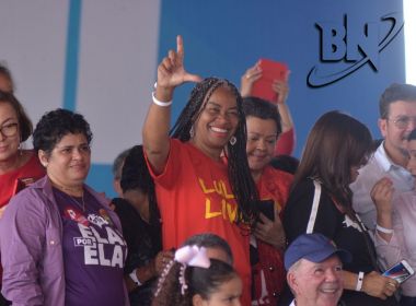 Olívia fala em PCdoB unido em Salvador e provoca: 'Estamos na frente da candidata do PT'