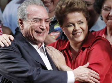 'Dilma perdeu a mão quando era presidente, mas não é corrupta', diz Temer